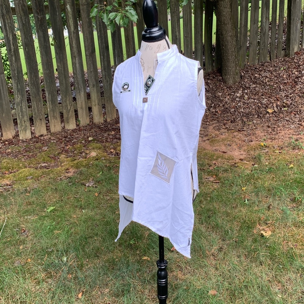 White Tunic Top